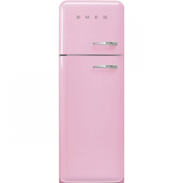 Frigorífico Dos Puertas - Smeg FAB30LPK5, 1.72 metros, Izquierda, Eficiencia D, Rosa