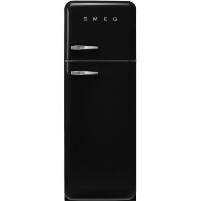 Frigorífico Dos Puertas – Smeg FAB30RBL5, 1.72 metros, Derecha, Eficiencia D, Negro