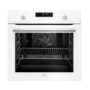 Horno Multifunción - AEG BPS535160W, 60 cm, Pirólisis, Cristal Blanco