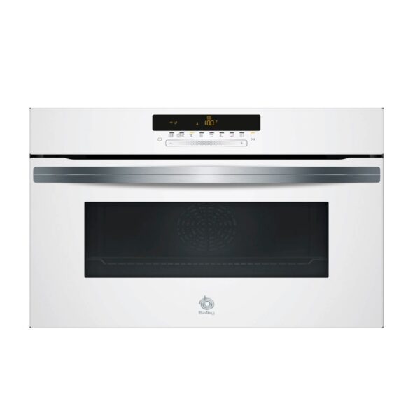 Horno Multifunción - Balay 3CB5878B6, 45 cm, Pirólisis, Blanco