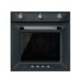 Horno Multifunción - Smeg SF69M3TNO, 60 cm, Vapor Clean, Negro Mate