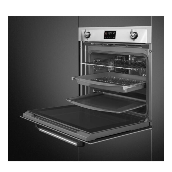Horno Multifunción - Smeg SOP6902S2PX, 60 cm, Inox, Vapor, Pirólisis – Image 4