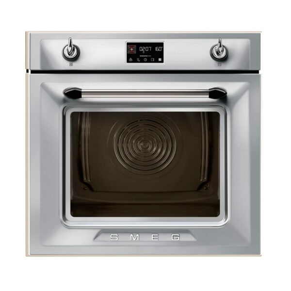 Horno Multifunción - Smeg SOP6902S2PX, 60 cm, Inox, Vapor, Pirólisis