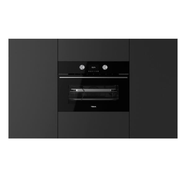 Horno Multifunción - Teka HLC 8470 SC, 45 cm, Aquálisis, Sonda, Vapor, Cristal Negro – Image 8