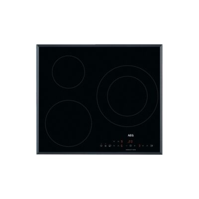 Placa Inducción – AEG IKB6330SFB, 3 Zonas, 60 cm, Negro, Biselado