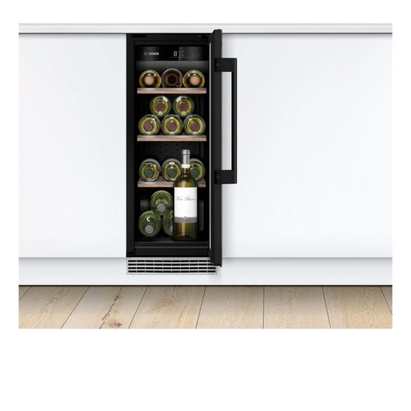 Vinoteca Integrable - Bosch KUW20VHF0, 0,82 x 0,30 metros, 21 Botellas, Negro – Image 5