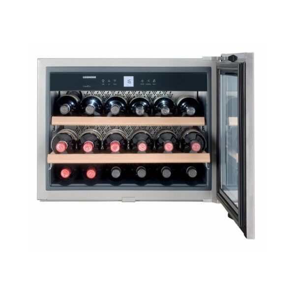 Vinoteca Integrable - Liebherr WKEES553, Eficiencia A, Acero Inoxidable