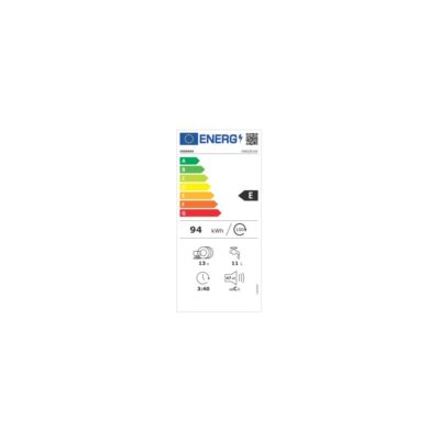 Lavavajillas Libre Instalación – Hisense HS622E10X, 13 servicios, 47 dB, 60 cm, Inox