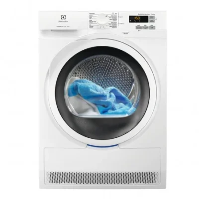 Secadora Condensación – Electrolux, EW7H5825IB, Blanco, Bomba de Calor, 8 Kg